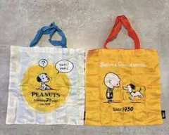 PEANUTS スヌーピー SNOOPY 7周年アニバーサリーエコバッグ