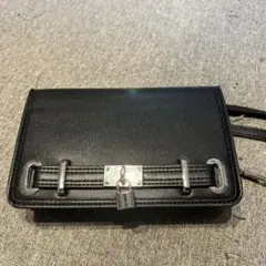 AZUL bymoussy ブラックショルダーバック