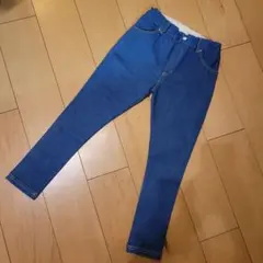 Smoothyデニムブルー サルエルパンツ 130cm美品