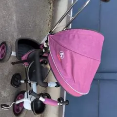 boso trikeピンク 三輪車 日よけ付き - メルカリ
