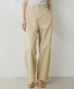 Whim Gazetteバイオ加工チノパンツ