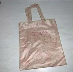 L'Occitane 花柄トートバッグ