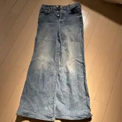 MOTHER ワイドレッグデニム ライトブルーのサムネイル