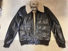 LEVI'S ブラックレザージャケット