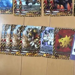 バディファイトカード、デンジャーワールドデッキ、ライフカウンターあり