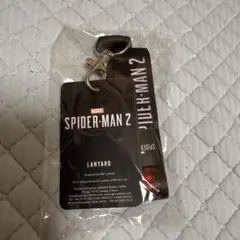 MARVEL SPIDER-MAN 2 ラニヤード ブラック