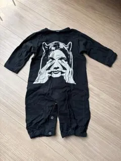 HYSTERIC GLAMOUR ブラック　2wayオール