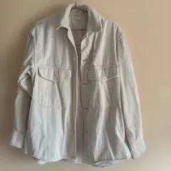 ☆古着☆ GU コーデュロイジャケット ホワイト