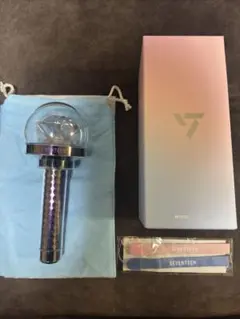 SEVENTEEN ペンライトCarat棒ver.3 限定ピンクストラップ付き