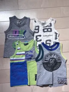 90センチ　タンクトップ4枚セット
