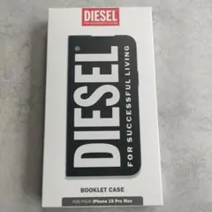 【新品未開封】iPhone15Promax ケース DIESELディーゼル手帳型