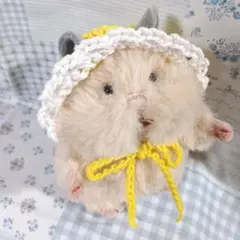 はむにぎりのためのおでかけボンネット　バナナのサムネイル
