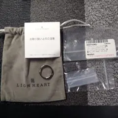 [ライオンハート] リング LH-1 クロスデザインリング　316L　21号