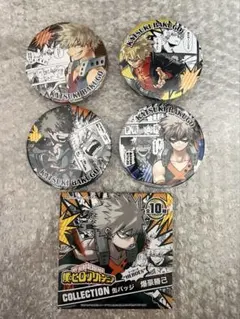 爆豪勝己 HEROES 缶バッジ ジャンプショップ