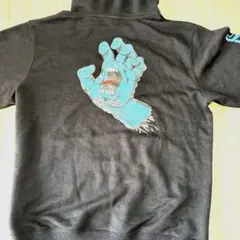 Santa Cruz グラフィックパーカー 黒 L1163番