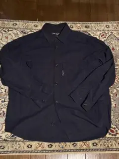 COMME des GARÇONS ネイビー 長袖シャツジャケット AD2021
