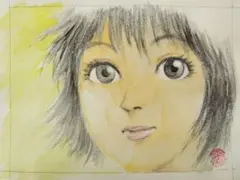 【原画】水彩画 人物イラスト