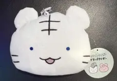 ホワイトタイガー とブラックタイガー カラナビ付きポーチ②