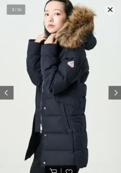 PYRENEX　GRENOBLE　AMIRAL(ネイビー系)　36サイズのサムネイル
