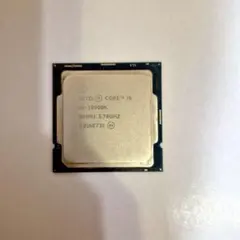 動作確認済み Core i9-10900K CPU