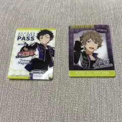 あんスタ　スタライ　くじ　C・D賞　クリアフォトカード　鉄虎・翠