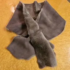 リバーシブル☆ムートンショール