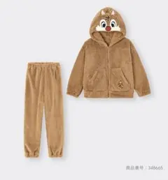 GU チップとデール　パジャマ　ルームウェア　キッズ　ジュニア　140