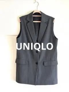 UNIQLO グレー ノースリーブ ベスト
