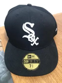 『新品未使用』ニューエラ 59FIFTY ホワイトソックス 7 3/4