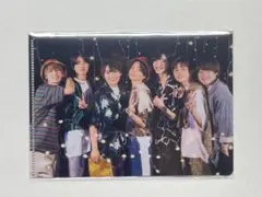 なにわ男子 フォトカード なにわ男子しか勝たん チェキ 公式写真 クリアファイル
