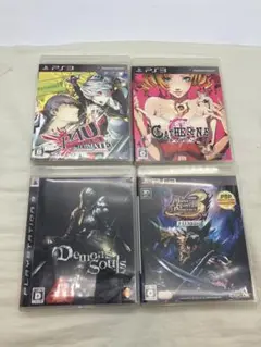 PS3ソフト　4本まとめて　/デモンズソウル/キャサリン/ペルソナ4他