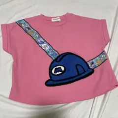 mewoo ピンク Tシャツ 90と130とワンピセット