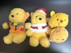 プーさん ぬいぐるみストラップ キーホルダー まとめ売り ハロウィン クリスマス