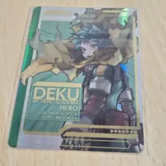 ヒロアカ展　入場特典　コレクションカード　緑谷出久　デク