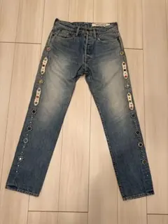 KAPITAL 14ozデニム ショートパンツ スタッズリメイク 36 新品 - メルカリ