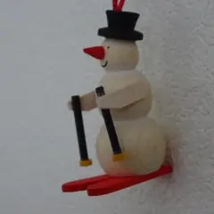 グラウプナー　クリスマス木製 オーナメント　スノーマン