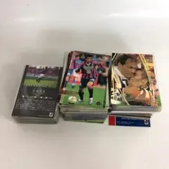 サッカーカード まとめ売り 中田英寿含む キラカードあり 日本代表 J