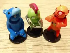 ギャングビースト GANGBEAST コレクティブルフィギュア 3個セット