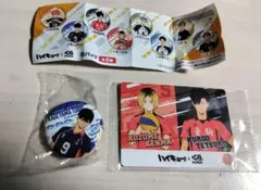 くら寿司　ハイキュー!! 缶バッジ＆カードセット