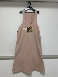 ピンクハウス 刺繍 ジャンパースカート ロング