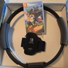 Switch リングフィット アドベンチャー ソフト リングコン レッグバンド付
