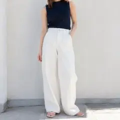 JOURNAL STANDARD relume ワイドパンツ S 生成り 春夏