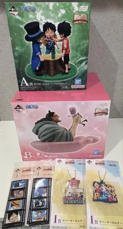 一番くじ ワンピース ドラマティックメモリーズ A賞 B賞 おまけ