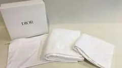 Dior タオルセット ホワイト 3点セット