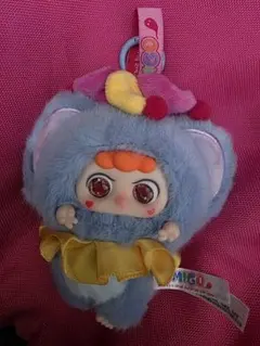 MIGO ミゴ ぬいぐるみキーホルダー MIGOぬいぐるみキーホルダー(水色) - メルカリ