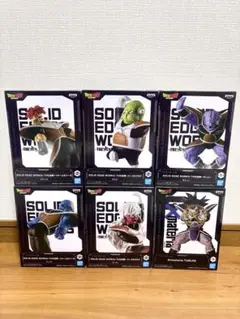 ギニュー特戦隊- 5体セット ドラゴンボール ギニュー特戦隊 フィギュア 5種セット SOLID