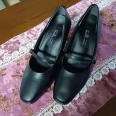 Furio Valentino ブラックハイヒール