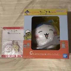 ちいかわ　一番くじ　みんなでラーメン　C賞　G賞　ハチワレ　ちいかわ　うさぎ