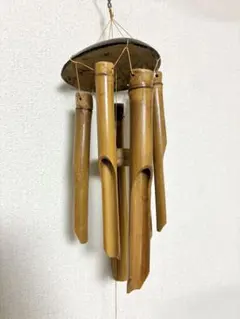竹 カランコロン音の鳴る物 ドアなどに夏にいかが - メルカリ