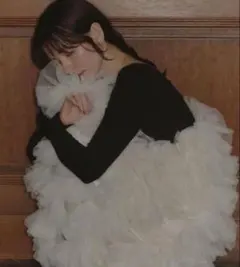 notre emor ruffle tulle dress